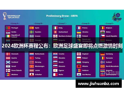 2024欧洲杯赛程公布：欧洲足球盛宴即将点燃激情时刻